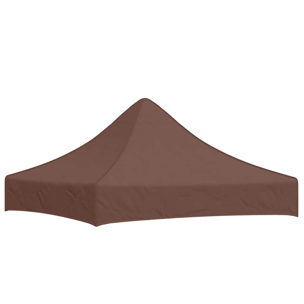 Partyzelt Dach 2x2 m Braun 270 g m²