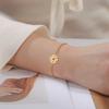 Stainless Steel Je Star of David Charm Bracelet Women Men Adjustable Hexagram Map Bracelets Amulet Jewelry Wholesale