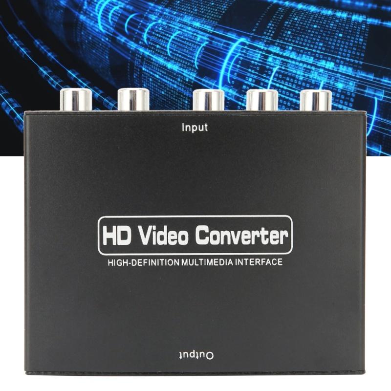 HD Multimedia Interface To 1080P YPbPr Component Video Converter Adapter For DVD Monitor