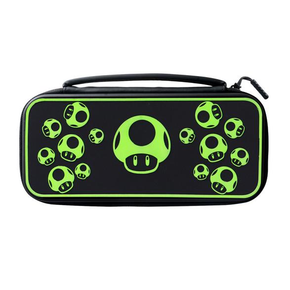 Pdp 1-up glow in the dark case for nintendo switch