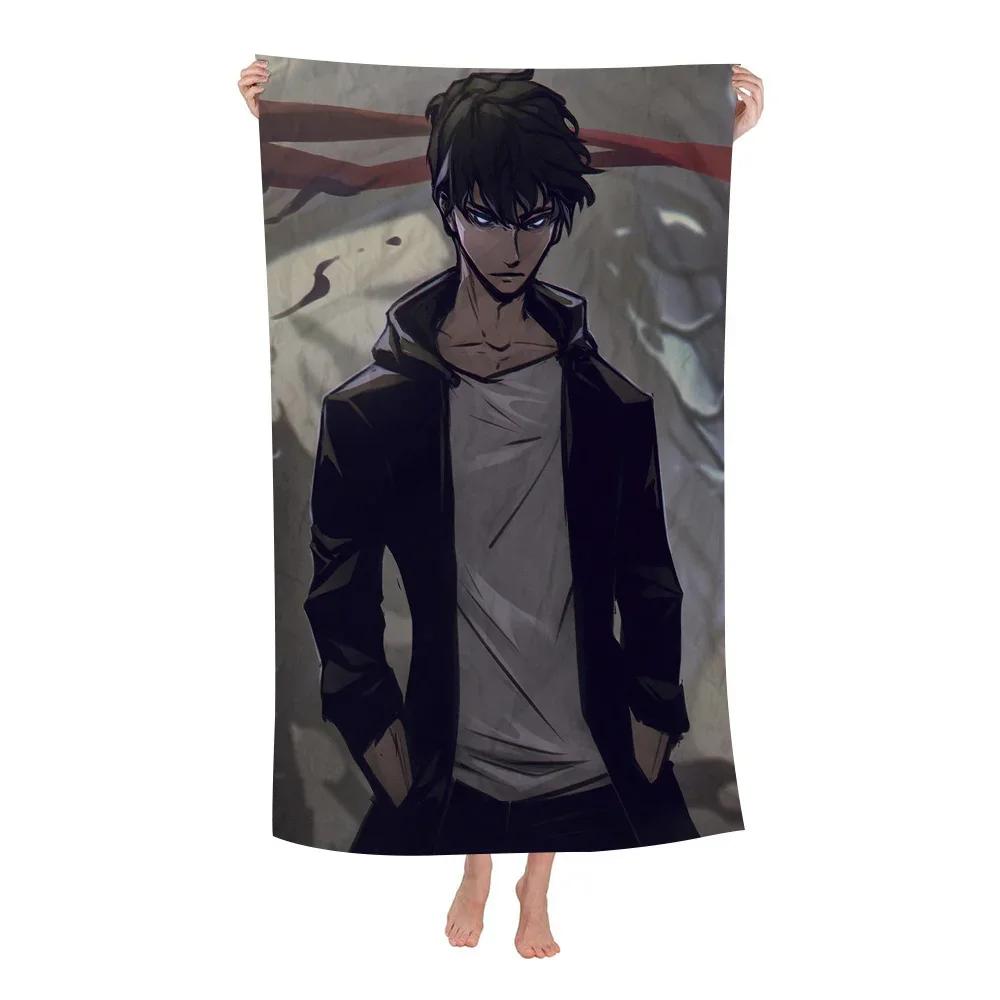 Anime Hero Bath Towel - Dynamic Design, Soft Absorbent, Perfect for Summer Fun, Adds Adventure to Your Beach Days