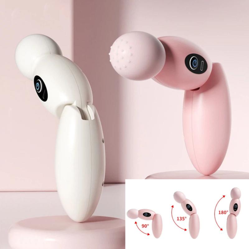 Massageador Portátil de Fáscia Muscular Fitness Relaxamento Muscular Máquina de Massagem por Vibração Massageador Elétrico Cervical