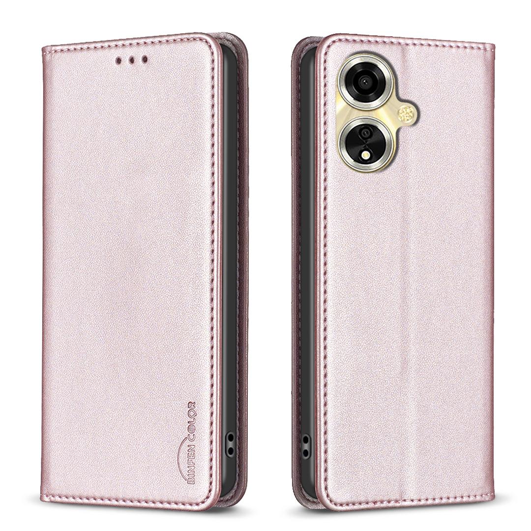 BINFEN COLOR BF18 For Oppo A59 5G Cover Magnetic Closure Card Slots Phone Case F