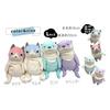 Shinada Global Mochi Series Mochi Cat Pastel Sakura Mini Plush Toy 7x5x14cm Animal MONE-0088PS
