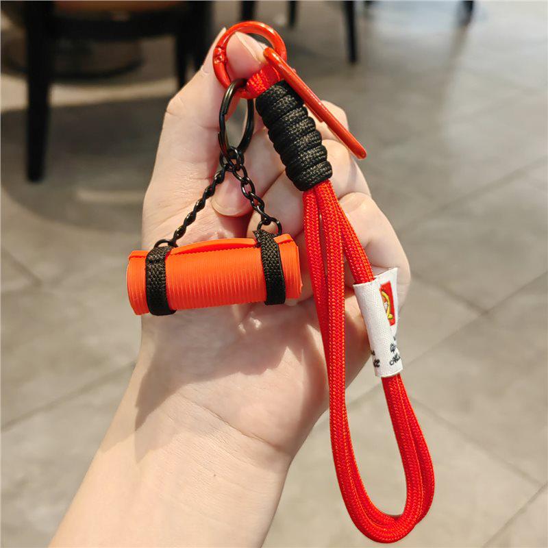 Exquisite Yoga Mat Keychain: Perfect Fitness Backpack Accessory for Men & Women, Ideal Small Gift