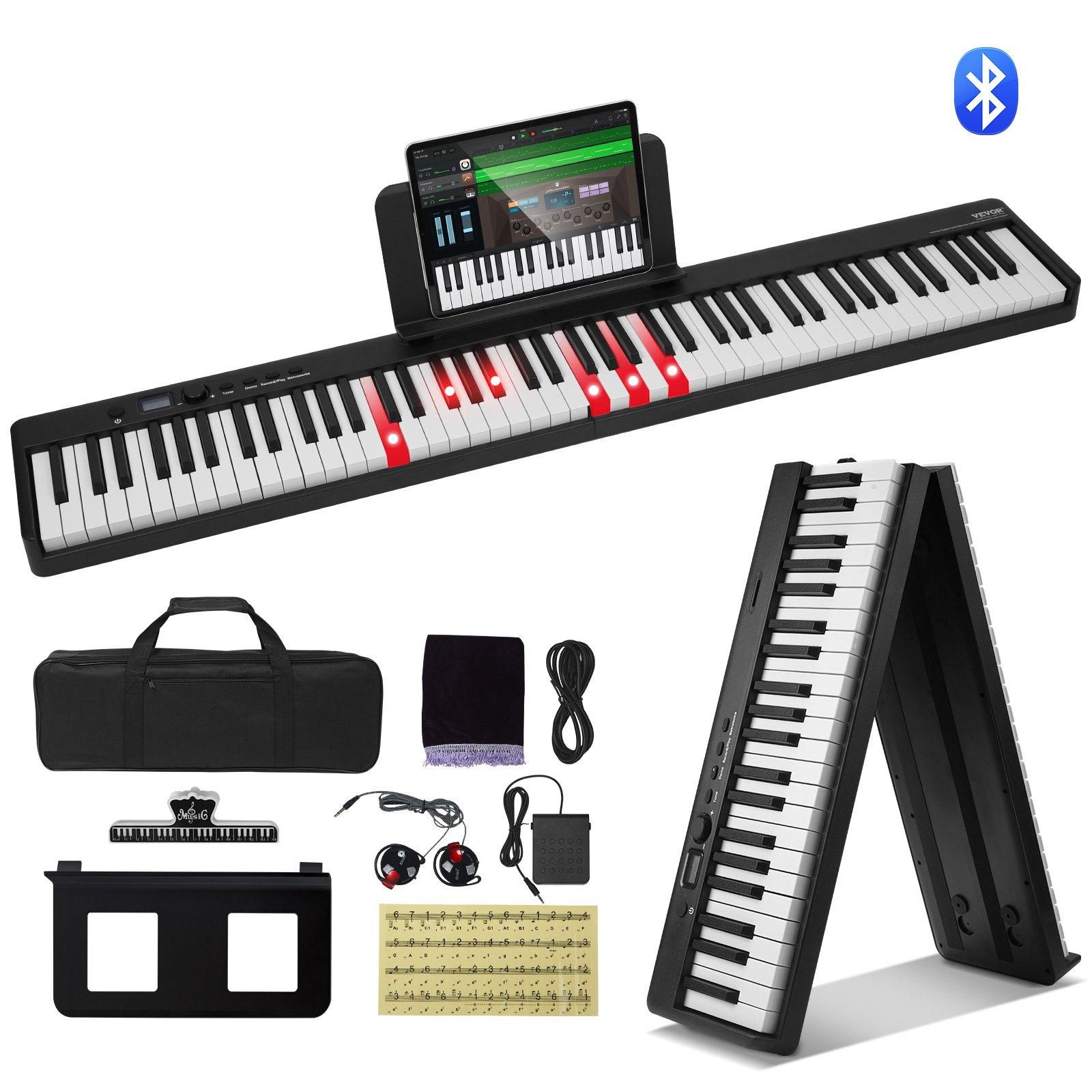 VEVOR 88 Key Folding Keyboard Piano