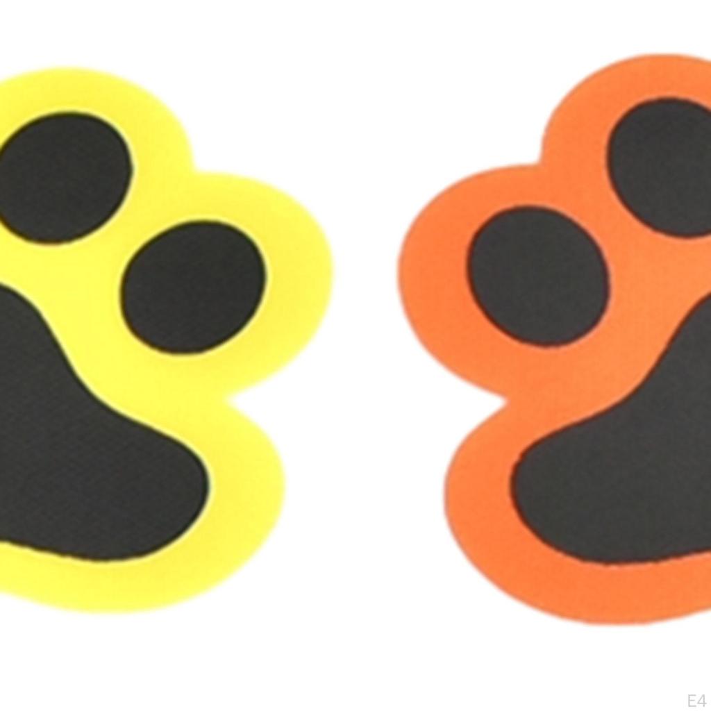 Markers Carpet Bright Colors Dots Floor Sticker for Yoga Exercise