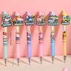 6Pcs Sanrio Series Press Gel Pen Comfortable Grip Stationery School Office Supplies Prize Gift Writing Tools Holiday Gift Novelty Stationery Teacher