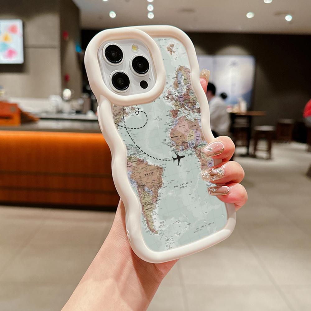 Ae89 Карта траектории самолета Защитные чехлы для телефонов для iPhone 14 13 Pro Max 11 — фото 10