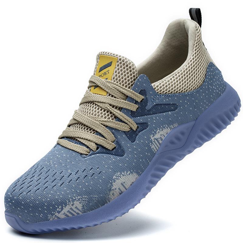 

Обувь для страхования труда, мужская летняя дышащая и легкая стальная защитная обувь Baotou для защиты от ударов и колющих ударов на строительной площадке 36