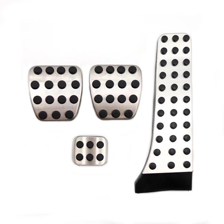 Car Stainless Steel Pedal for Mercedes Benz GLC GLE ML 250 200 X253 C253 W166 W167 Non-slip Brake Footrest Pad Cover Accessorie