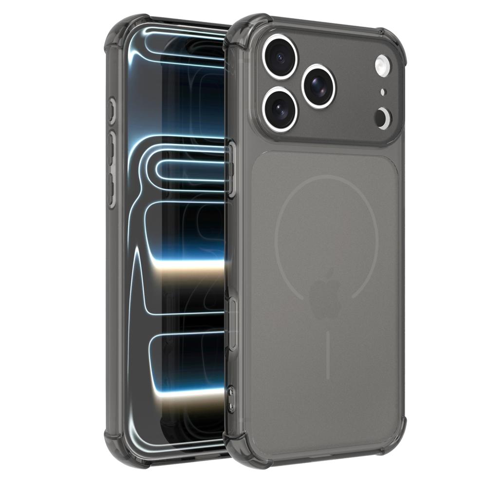 

Equipped With Intelligent AI Button Magnetic Translucent Matte Case For iPhone 17 Pro Max Air 16 Plus 15 14 13 12 Soft Cover iPhone 13 Pro
