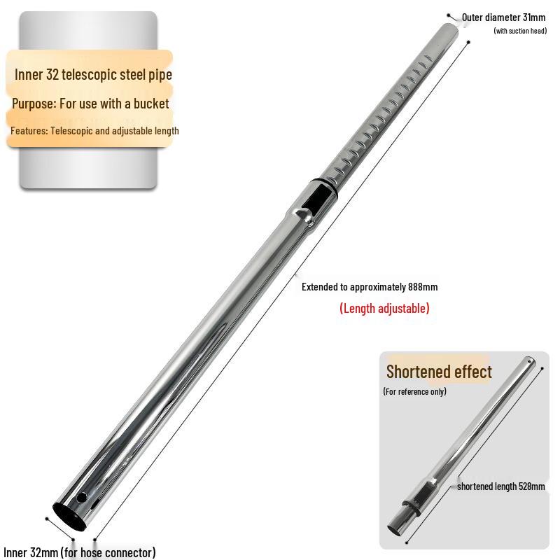 Compatible Vacuum Attachments for Midea Jeno: Floor Brush, Water Rake, and Universal Head