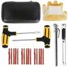 20pcs Heavy Duty Car Tire Plug Kit-Tire Repair Kit , Universal Tire Repair Tools Fix Punctures & Plug Patch Kit for Motorcycle
