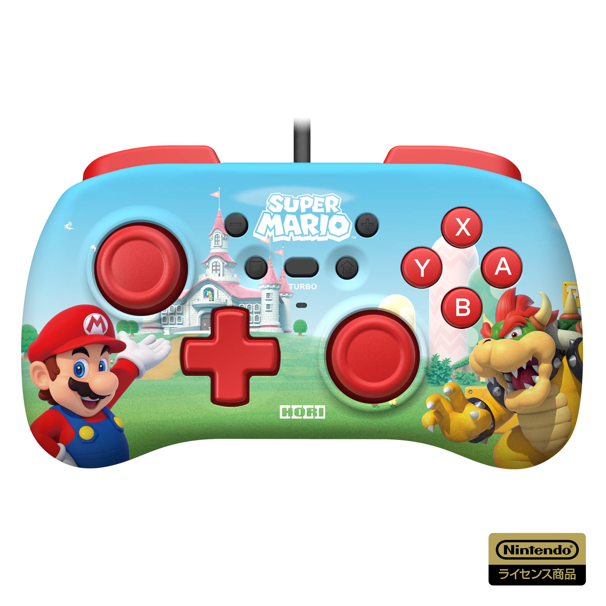 

Лицензированный Horipad Mini для Nintendo Switch Super Mario Switch [продукт Nintendo] [совместимый с Nintendo]