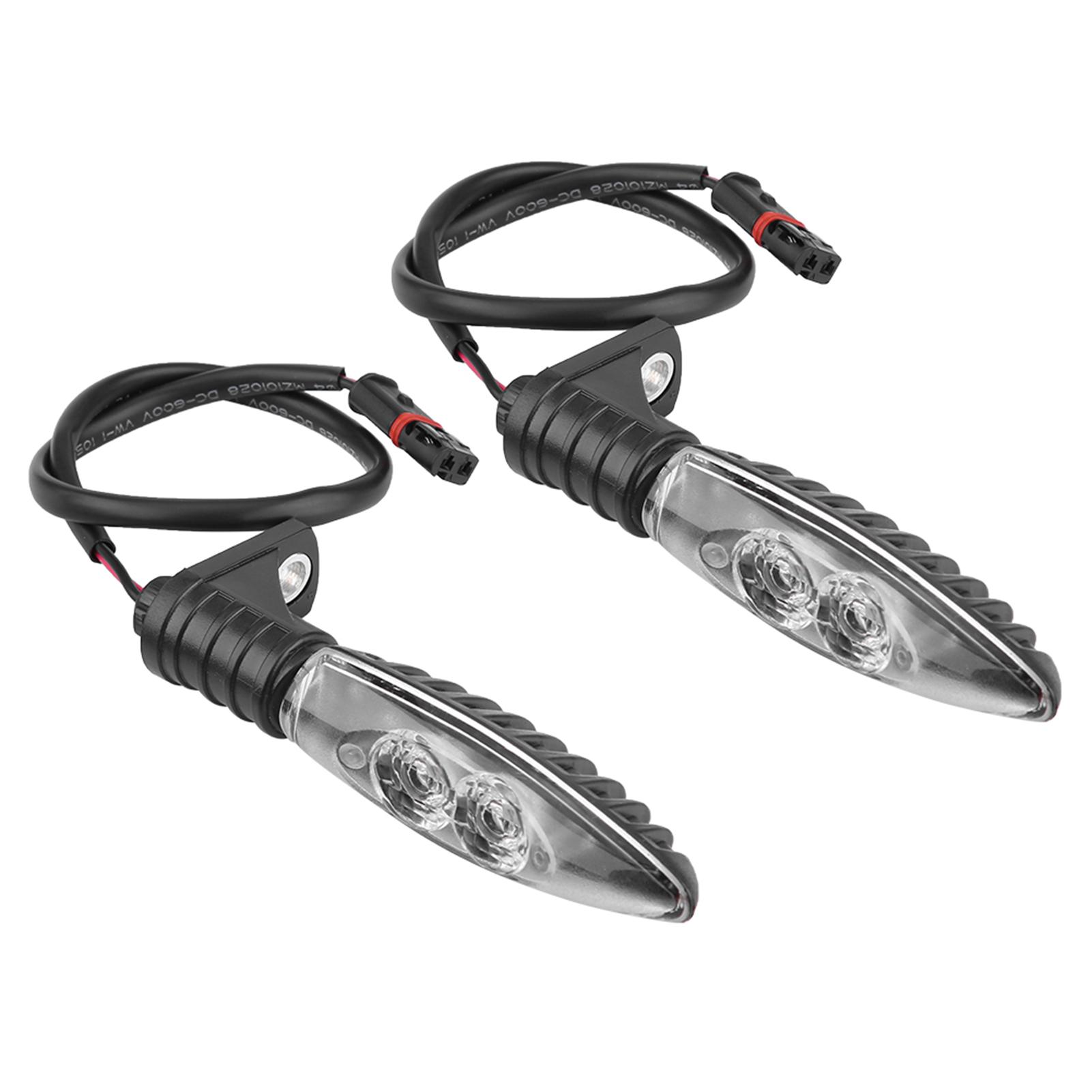 

Pair of Motorcycle Turn Signal LED Lights Kit Direction Indicator Lamp for F800 Front