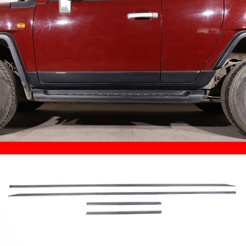 Soft Carbon Fiber For Toyota FJ Cruiser 2007-2025 Car Center Control Interior Sticker Car Modification Accessories
