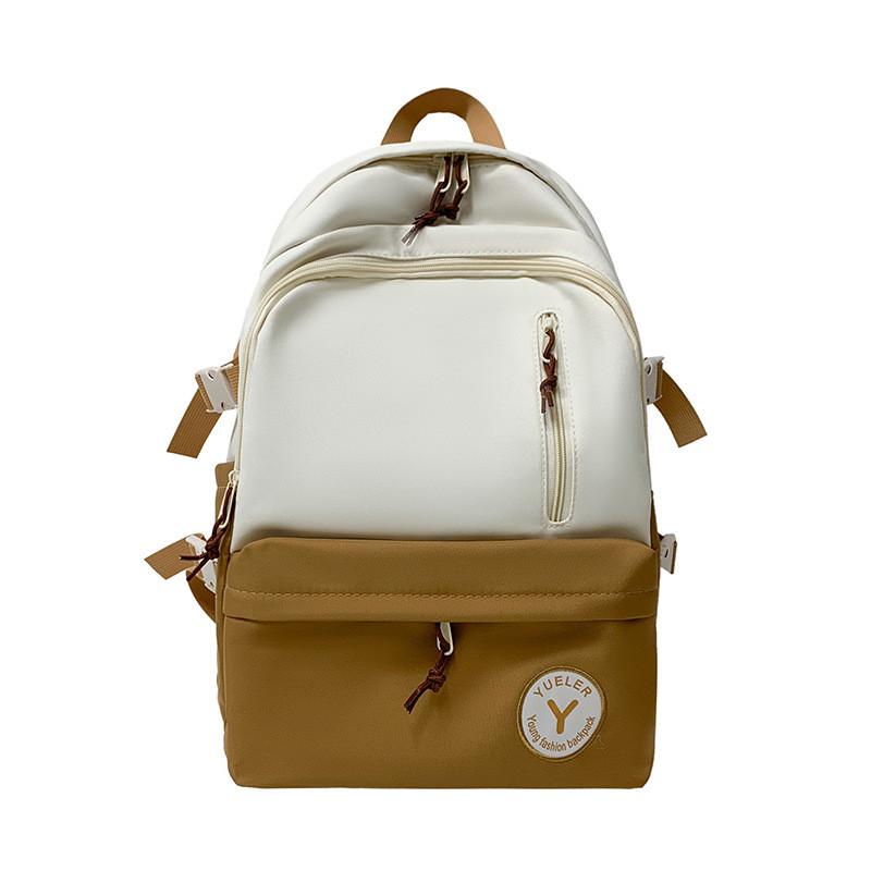 Backpack For Girls Small School Student Nylon Large Capacity With Laptop Pocket For Daily Use