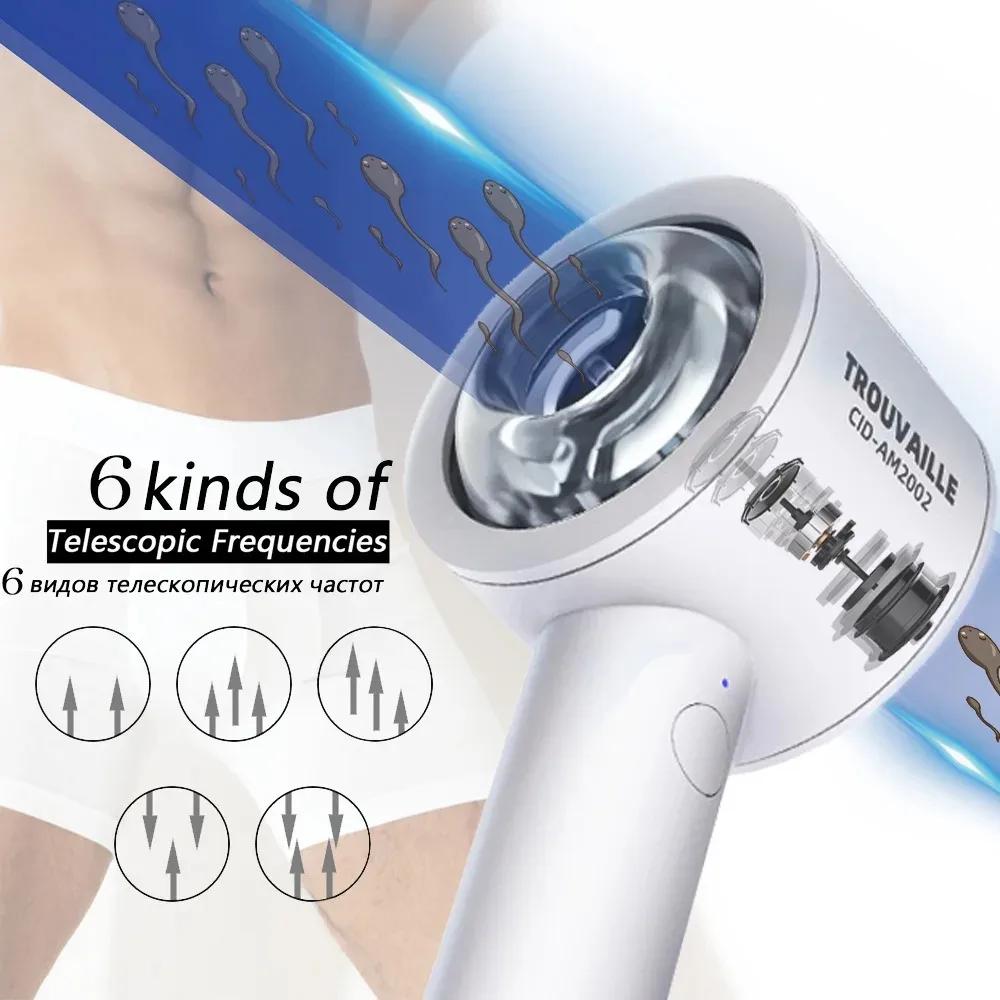 Male Penis Delay Training Vibrator Realistic Vaginal Massage Vibrador Smart Electric Telescopic Masturbator Male Adult Sex Toys