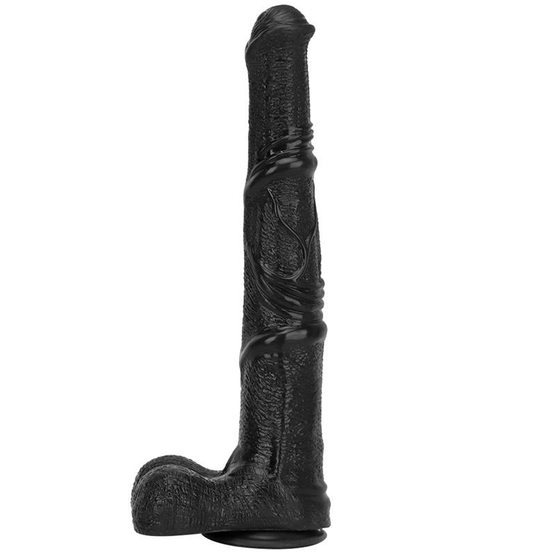 Dark Horse Dildo, weiblich, extra lang, hinten, Analplug, Analplug, Masturbation, Simulationsdildo
