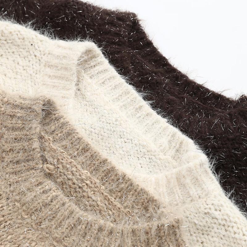SheTu Women's Pullover Knit Sweater