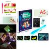 Exciting A5/a4/a3 Magic Drawing Board For Kids With Light Fun And Educational Toy
