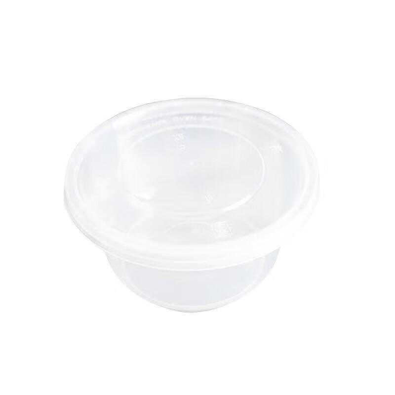 Disposable Transparent Soup Bowls with Lids