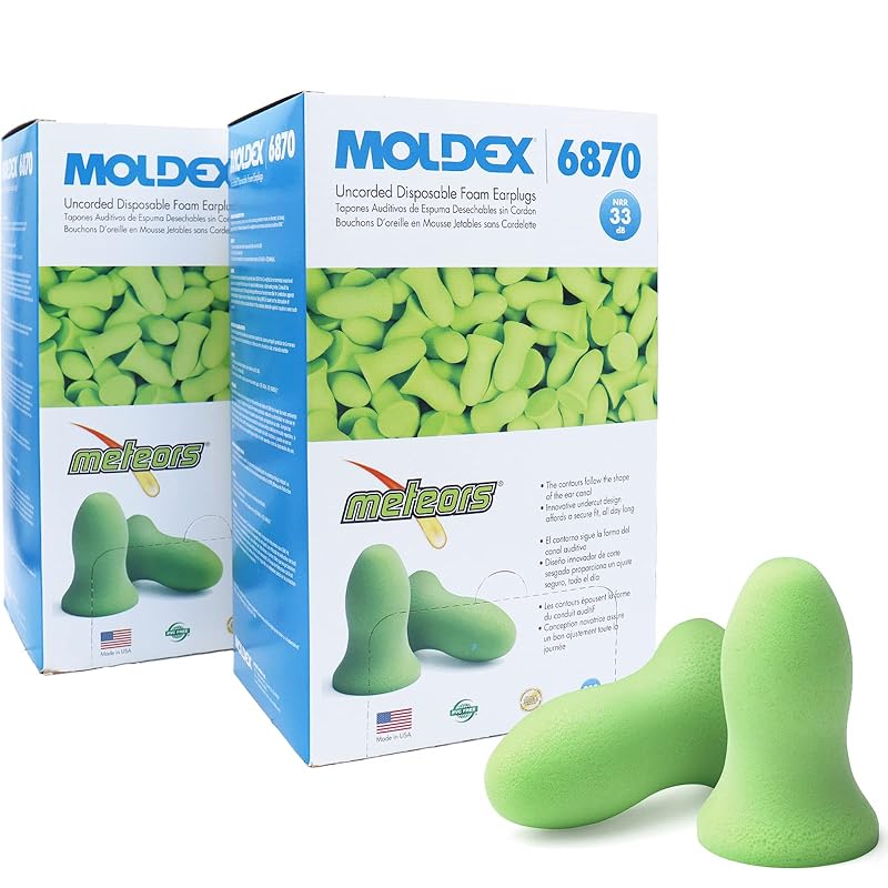 

MOLDEX Meteor Примерно 400 пар 6870 беруши звукоизоляция для сна храп Товары для сна