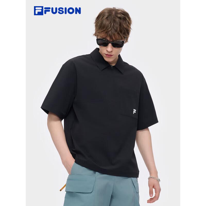 FILA FUSION Men s Casual Short Sleeve Polo Shirt L