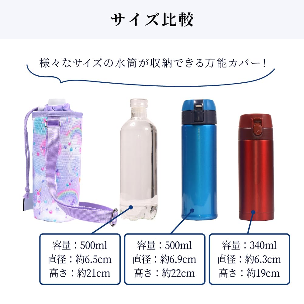 COLORFUL CANDY STYLE Water Bottle Shinkansen and Railway World NM703900 Holder, Water-Repellent, Lightweight, Design, Gray, Water-Repellent,