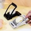 Aluminum Alloy Cut Hard Eggs Egg Slicer Heavy Duty Metal Boiled Eggs Cutter Manual Cutting Ham Fruit Kitchen Gadgets