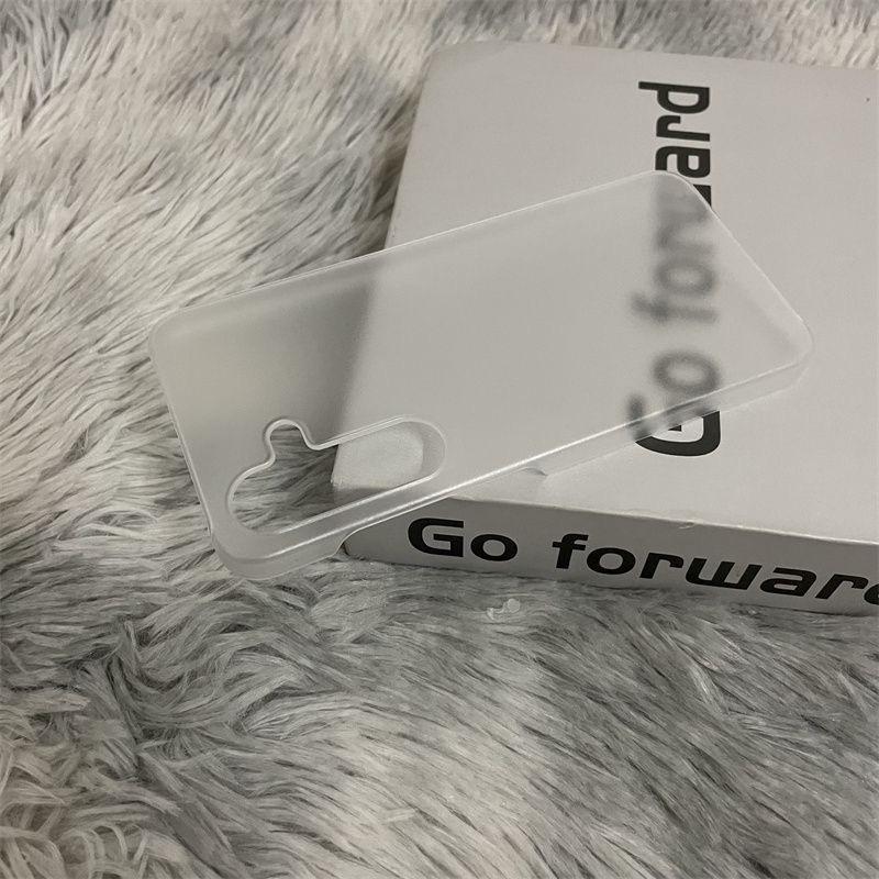 Suitable for Samsung S24ultra Phone Case Without Frame Samsung Note10 Hard Shell Solid Color Simple S20s21s23