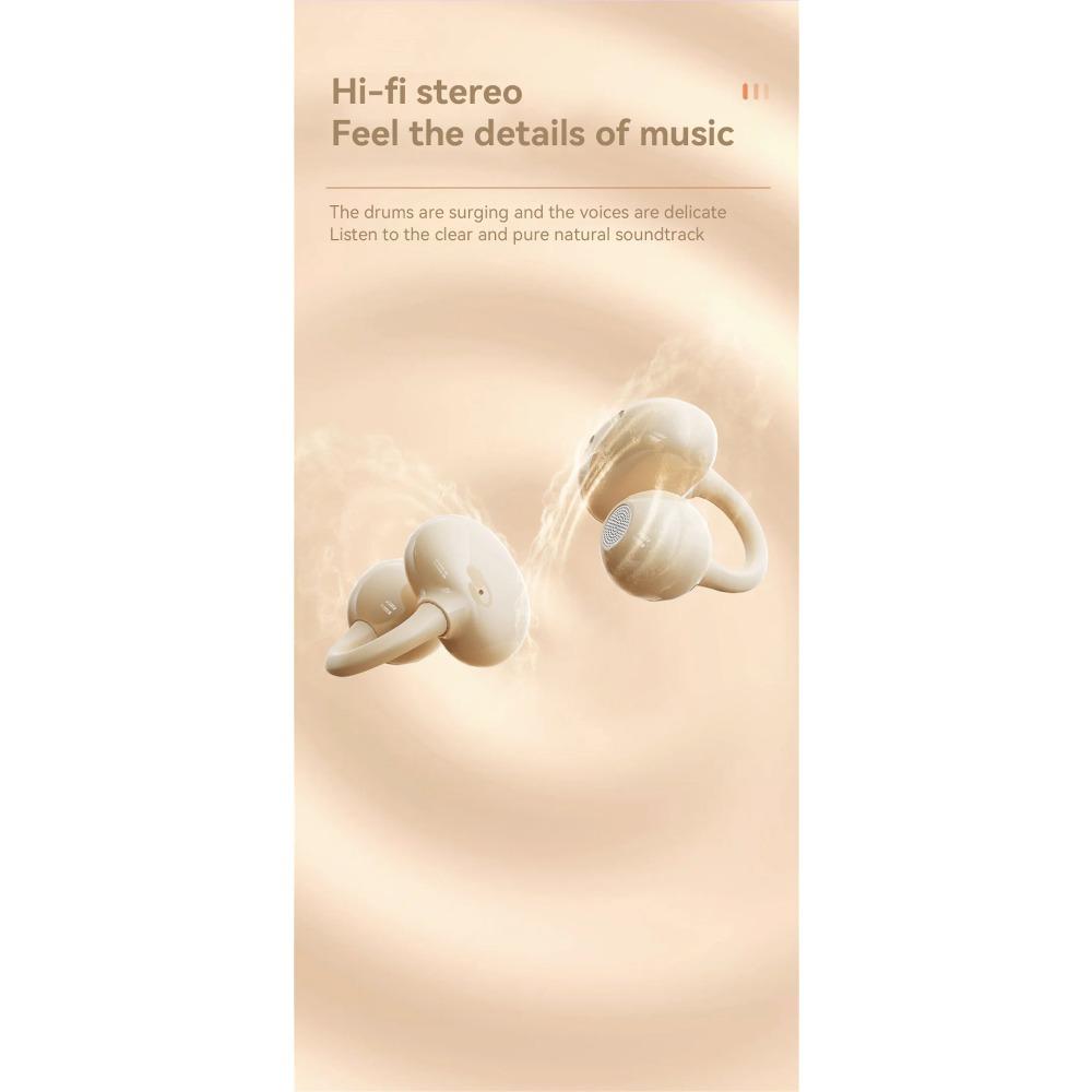 2026 New Open Bluetooth Earphone Air-bone Conduction High Sound Quality Long Battery Life Noise Reduction True Wireless Earplugs