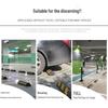 Thickened Rubber Wheel Stopper: Parking Position Limiter & Reversing Block