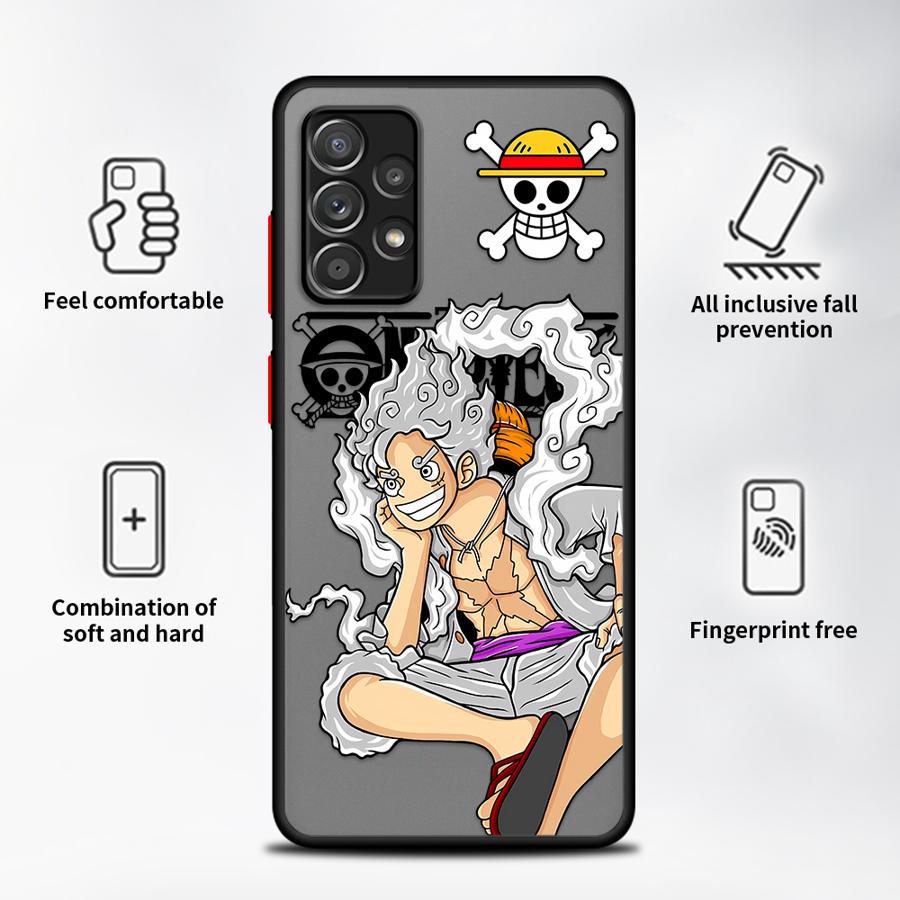 One Piece Luffy Cool Case for Samsung Galaxy A14 A23 A52S A72 A34 A36 A54 A53 A73 A33 A35 A56 A55 A16 A15 A17 A52 Phone Cover