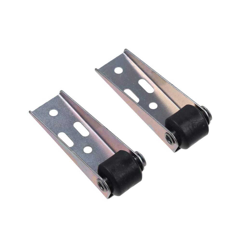 4 ks Teleskopická směrová kolečka s pravým úhlem Tichá nábytková kolečka Domácnost