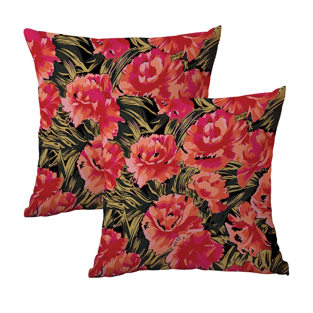 New Abstract Retro Oil Painting Style Pillowcase Double-sided Printed Home Sofa Cushion Pillowcase