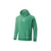 Li-Ning Cba Series Letter Pattern Printed Loose Pullover Hoodie Champion Edition Men hoodies Cool-Green AWDTF51-1
