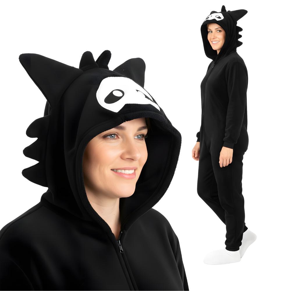 Pigiama Onesie Kigurumi Costume Travestimento Puro Xxl: 185 - 195Cm