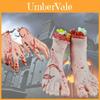 Unique Halloween Severed Body Parts Realistic Heart Brain Hand Foot Props For Parties