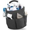 Picnic Basket Collapsible Organizer Bag with Exterior Pocket EVA Handle Splashproof Basket Large Capacity Storage Basket