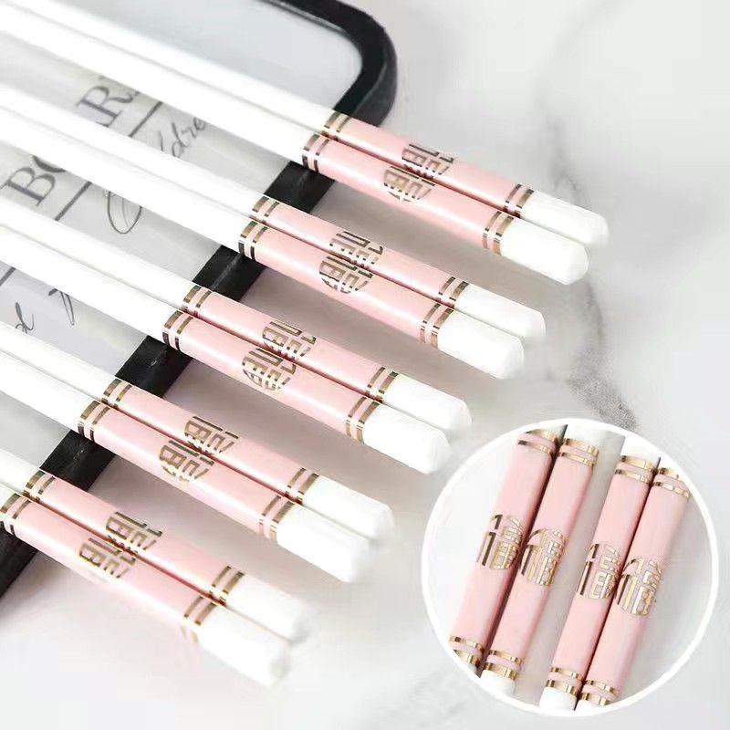 Premium Mold-Proof, Anti-Slip, High-Temp Resistant Bone China Ceramic Chopsticks