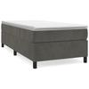 Vidaxl Struttura Letto Senza Materasso, Grigio Scuro, 100X200 Cm, Velluto