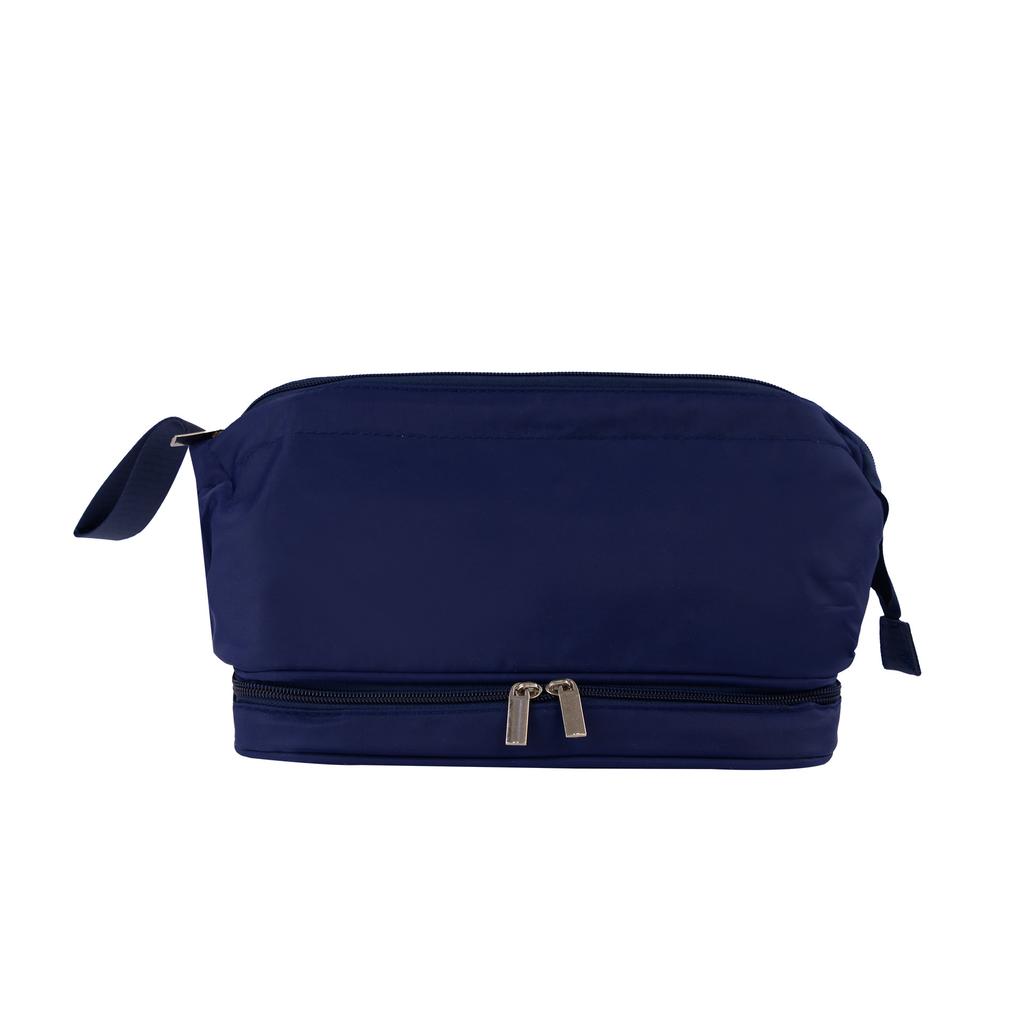 Simple And Fashionable Cosmetic Bag, Fresh Travel, Double-Layer Large-Capacity Cosmetic Bag, Waterproof Wash, Cosmetic Storage Bag