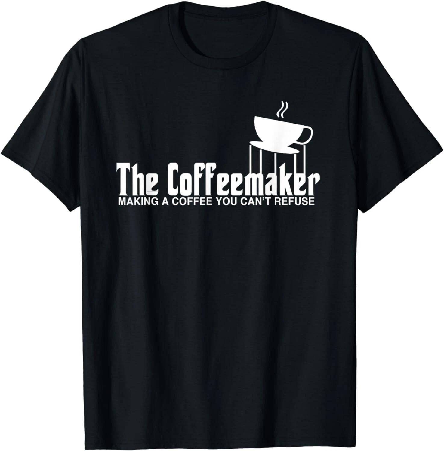 

Barista Shirt Funny Coffeemaker Gift Best Barista Gift Unisex T-Shirt 2XL