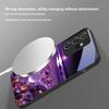 Colorful Stone Seaside For Samsung S 25 S25 Edge S25Ultra S8 9 10 20 S21 Pro S22 Plus S23 FE S24 Ultra Magsafe Glass Phone Case