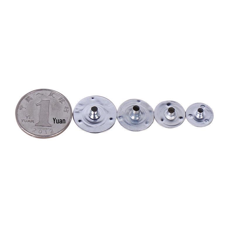 Galvanized Candle Wick Base for DIY Aromatherapy Candles - Multiple Diameters Available