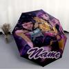 Personalized Name K-KPop Demon Hunters Print Umbrella - Automatic Open/Close, Eight-Rib Durable Frame, Automatic Folding Umbrella