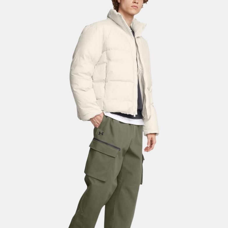 Under Armour Coldgear Storm Limitless Loose Warm Waterproof Breathable Comfortable Down Jacket Men Jacket White 1384643-110