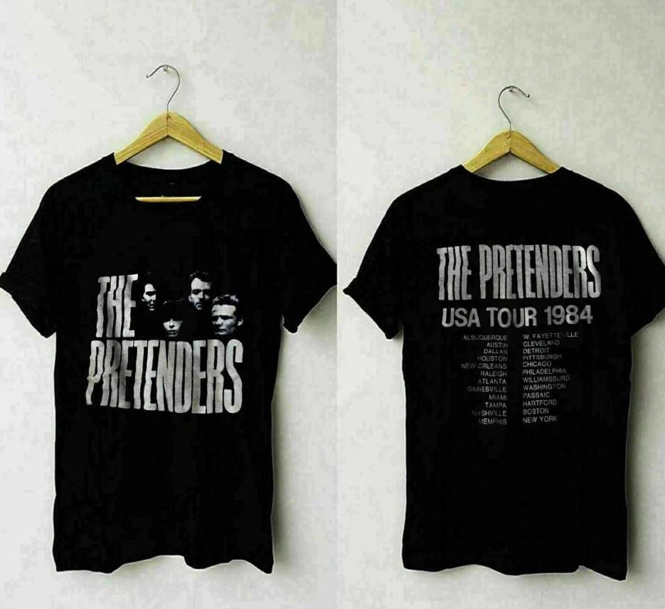 VINTAGE THE PRETENDERS USA TOUR T-Shirt All Size S-5XL BS602